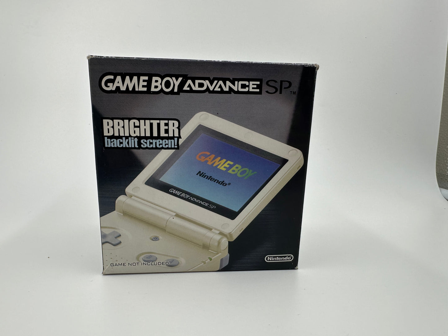 Game Boy Advance SP AGS101 (2003, Pearl White, NEW)