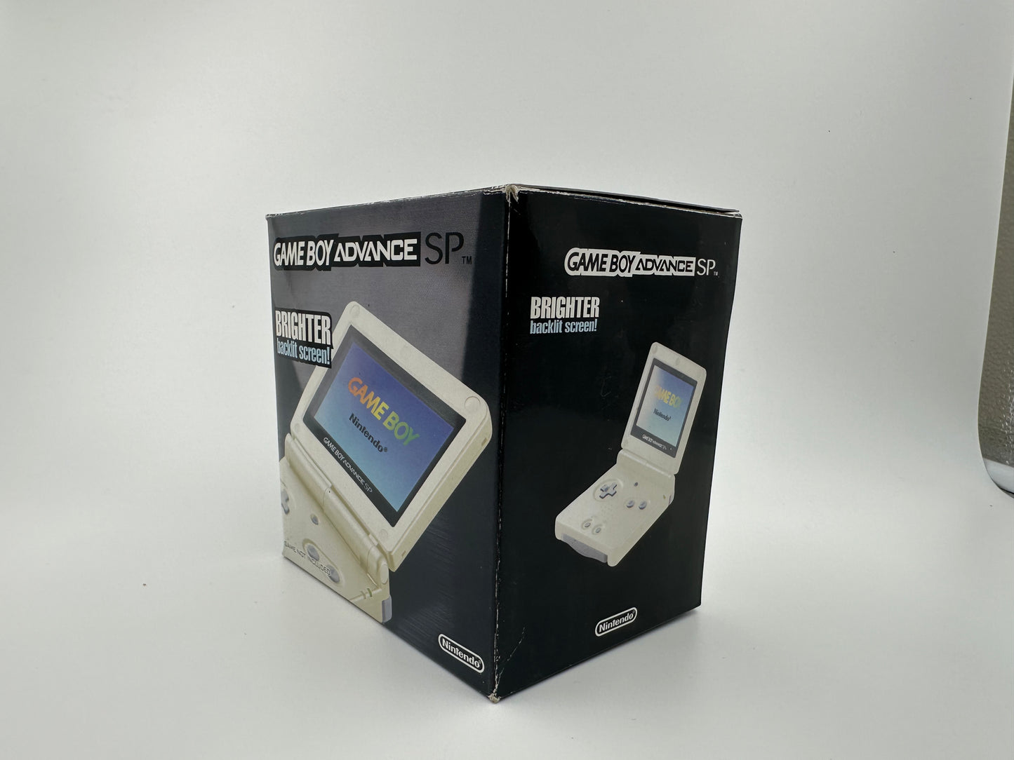 Game Boy Advance SP AGS101 (2003, Pearl White, NEW)