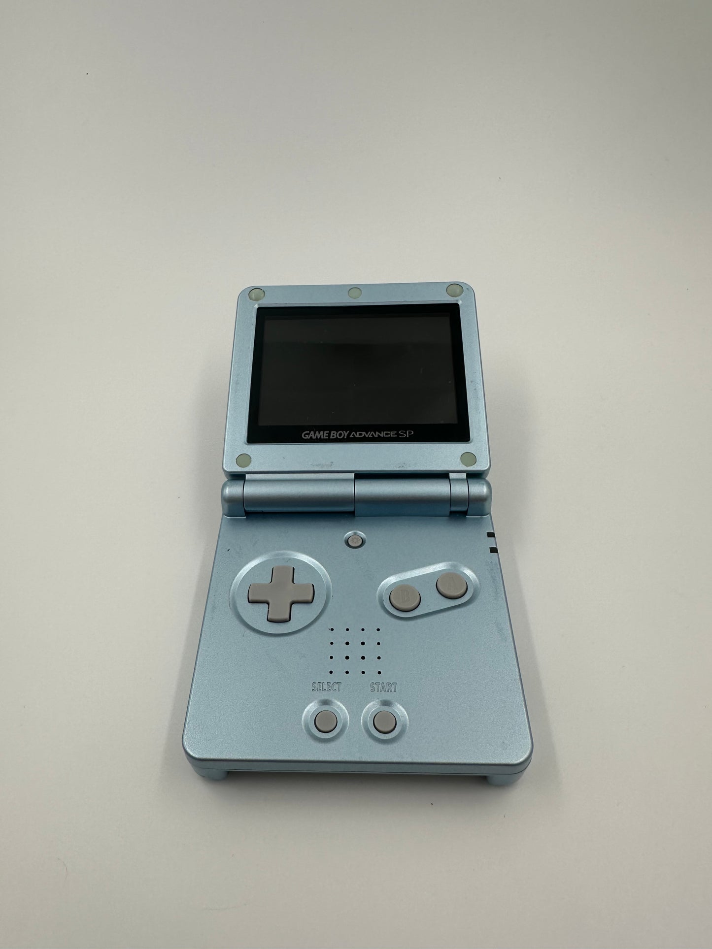 Game Boy Advance SP AGS101 (2003, Pearl Blue)