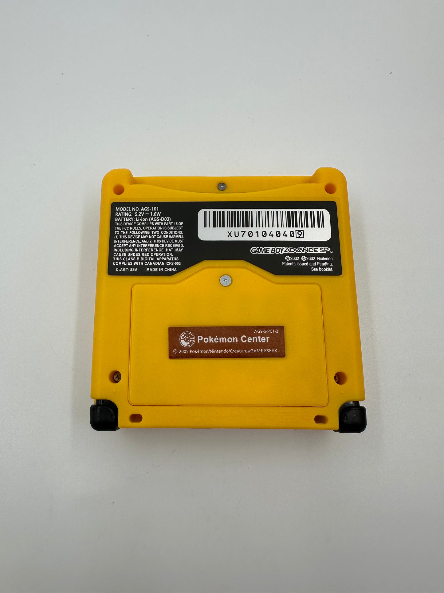 Game Boy Advance SP: Pikachu Edition (Refurbished)