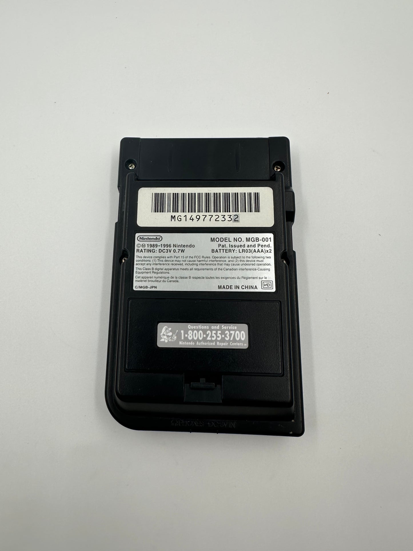 Game Boy Pocket (1996, Black)