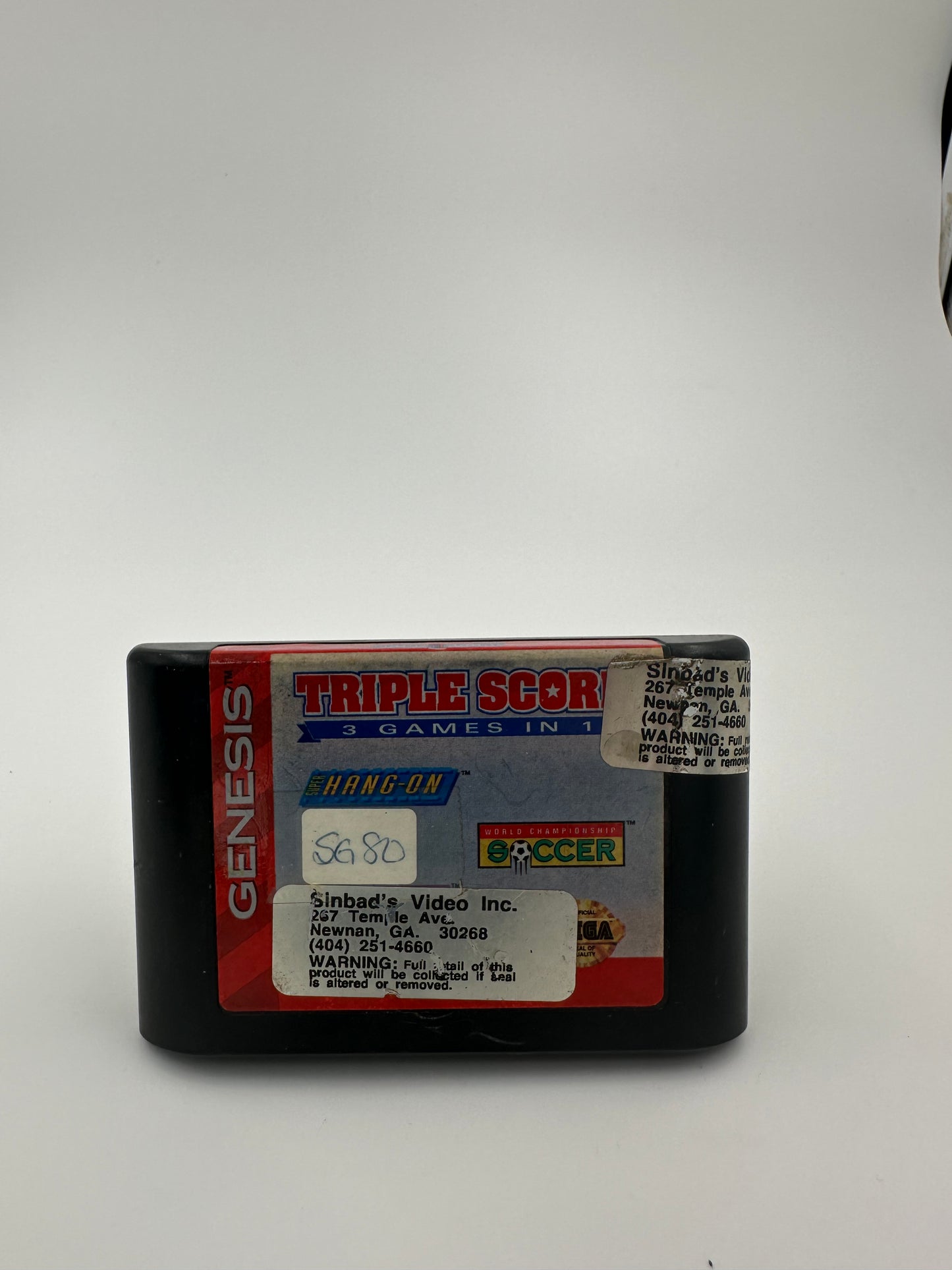 Triple Score: 3 Games in 1 (1993, Sega Genesis)
