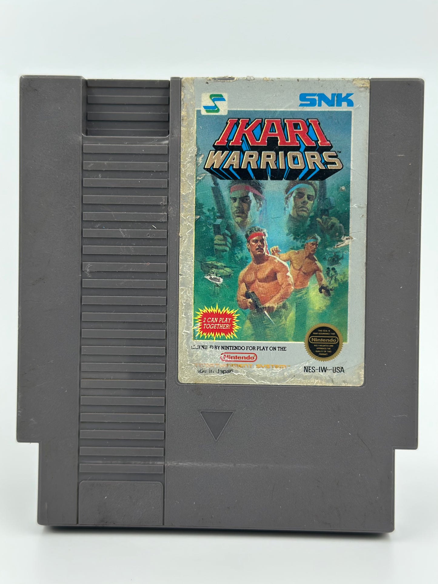 Ikari Warriors [5 screws] (1986, NES)