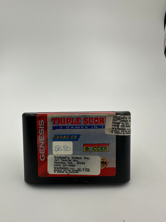 Triple Score: 3 Games in 1 (1993, Sega Genesis)
