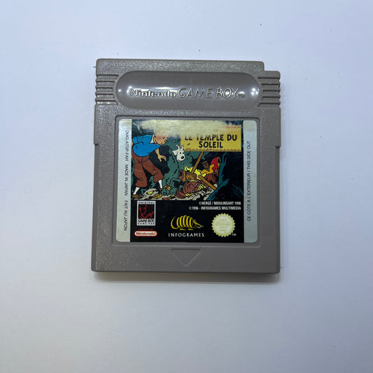 Tintin: Le Temple du Soleil (1997, Game Boy)